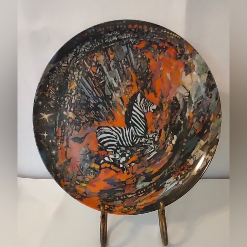 Signed "Horse Of A Different Color" Art Plate Second Edition 1979 (525/3000)